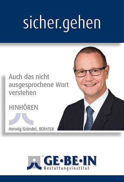 sicher.gehen: "Auch das nicht ausgesprochene Wort verstehen" Herwig Gründel